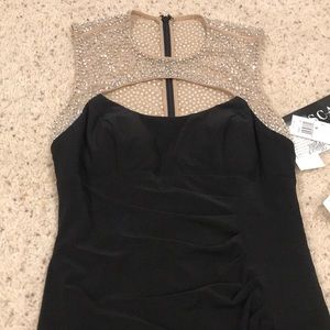 XScape Beaded Little Black Dress from Lord&Taylor